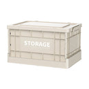 Foldable Large Capacity Household Toy Book Storage Box Space Saving Durable - S