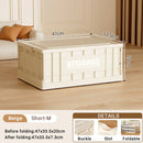 Foldable Large Capacity Household Toy Book Storage Box Space Saving Durable - M