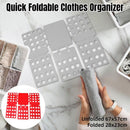 Lazy Folding Clothes Board Organiser Folding Clothes Storage Easy Use Board - Grey