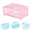4pcs Wire Simple Bird Cage Hamster Cage Portable Small Animal Enclosure Set