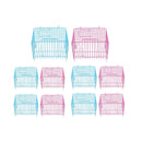 Small Bird Transport Collapsible Cage Travel Pet Carrier Portable Folding Cage - S