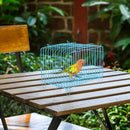 Small Bird Transport Collapsible Cage Travel Pet Carrier Portable Folding Cage - S