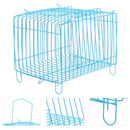 Small Bird Transport Collapsible Cage Travel Pet Carrier Portable Folding Cage - S