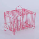 Small Bird Transport Collapsible Cage Travel Pet Carrier Portable Folding Cage - S