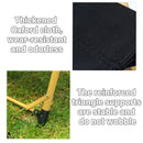Outdoor Folding Chair Portable Camping Seat Compact Foldable Chair for Picnic - Black
