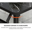 Folding Square Table Space Saving Durable for Home Office Balcony