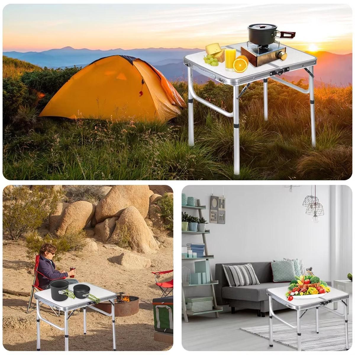 Portable Folding Table Outdoor Picnic Camping Barbecue Lightweight Travel Desk