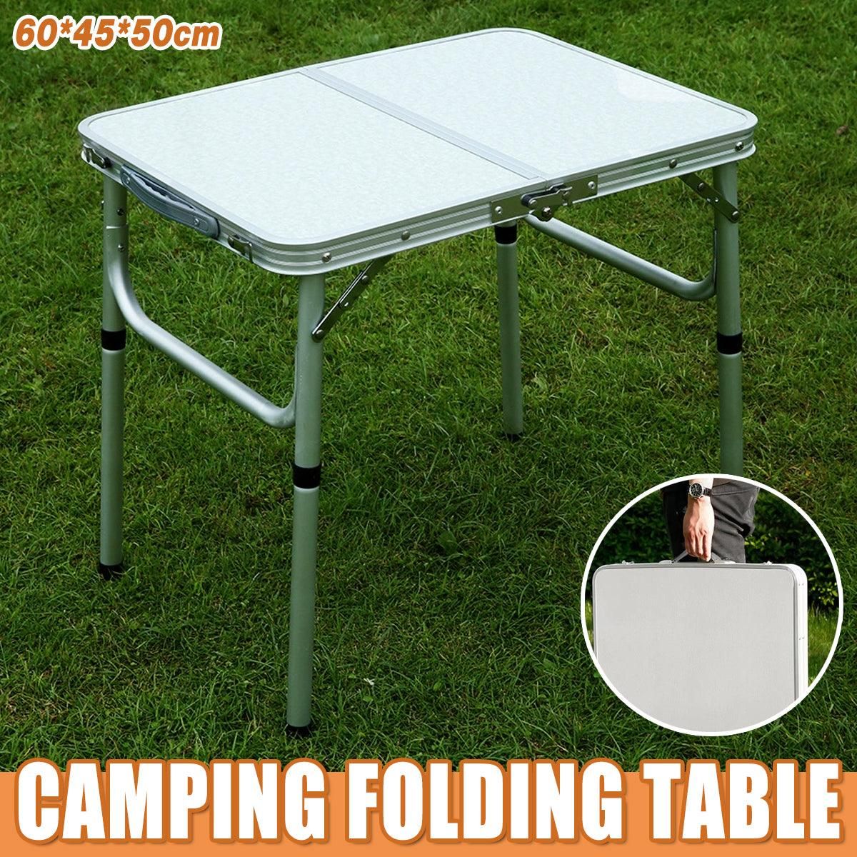 Portable Folding Table Outdoor Picnic Camping Barbecue Lightweight Travel Desk