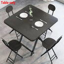 Folding Dining Table Model Portable Simple Household Table Compact Space Saving