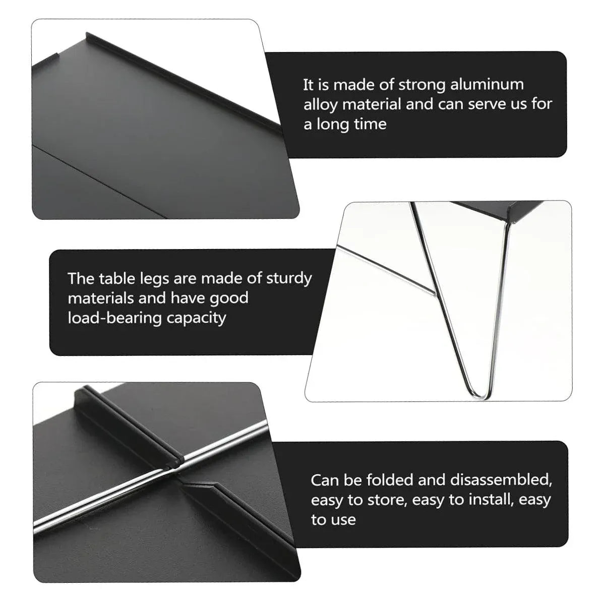 Aluminium Alloy Folding Table Portable Outdoor Camping Picnic Multifunctional