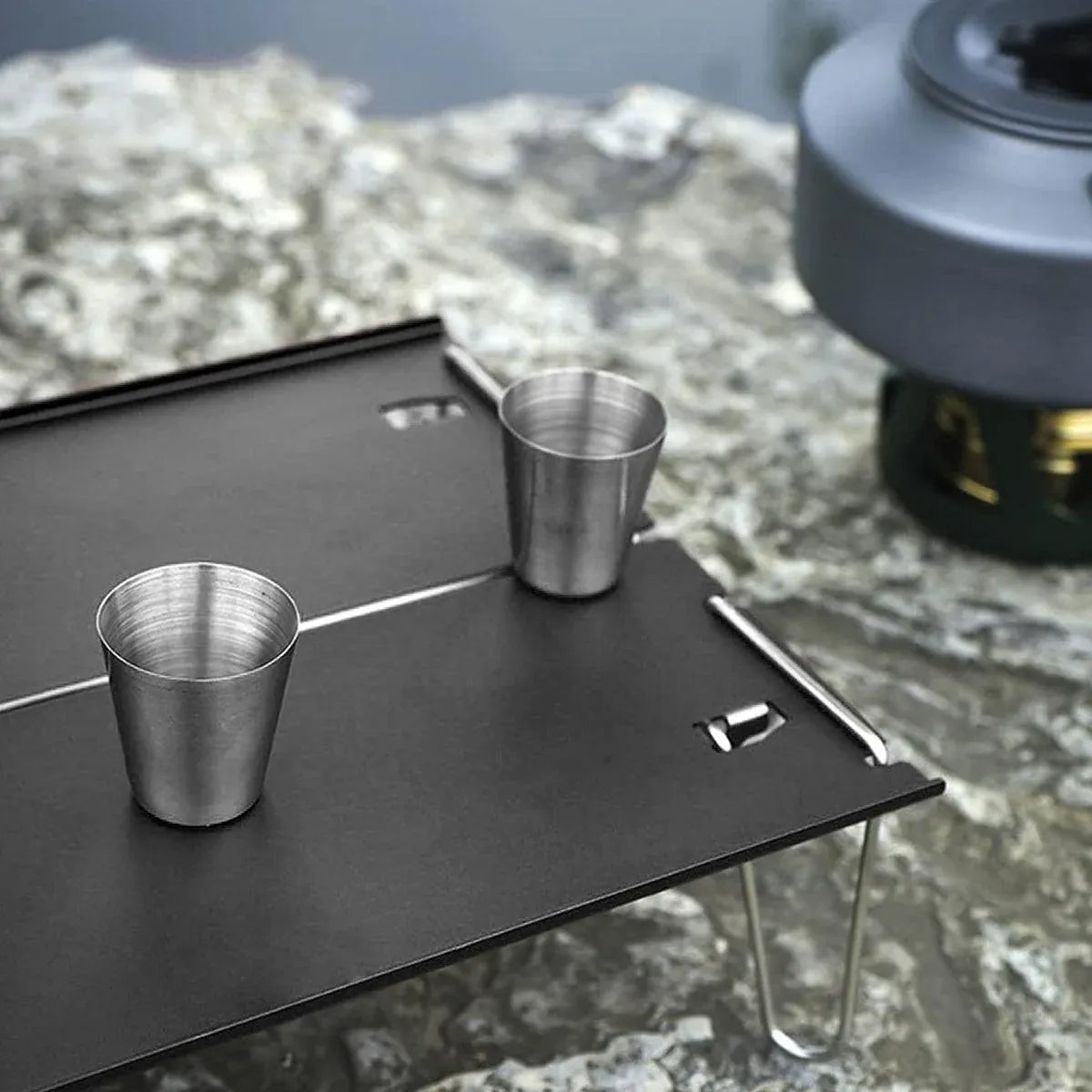 Aluminium Alloy Folding Table Portable Outdoor Camping Picnic Multifunctional