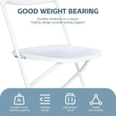 Plastic Folding Chair Office Meeting Chair Staff Training Leisure Chair - Black
