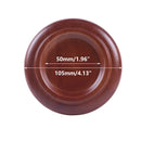 Piano Floor Mat 4pcs Anti Slip Pads Wooden Upright Grand Piano Foot Protection