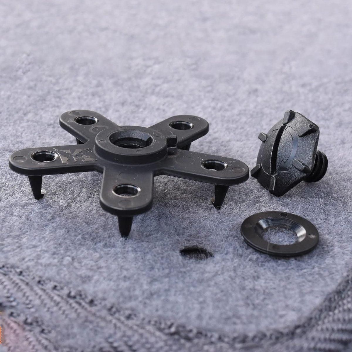 4Set Floor Mat Clips Set of Anti-Slip Fixing Retainers for Car Mats Removable