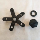 4Set Floor Mat Clips Set of Anti-Slip Fixing Retainers for Car Mats Removable