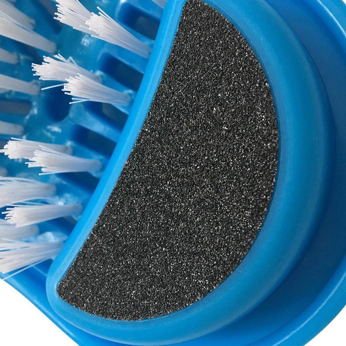 Foot Scrubber Massage Slippers with Suction Cups Exfoliating Dead Skin Cleaner