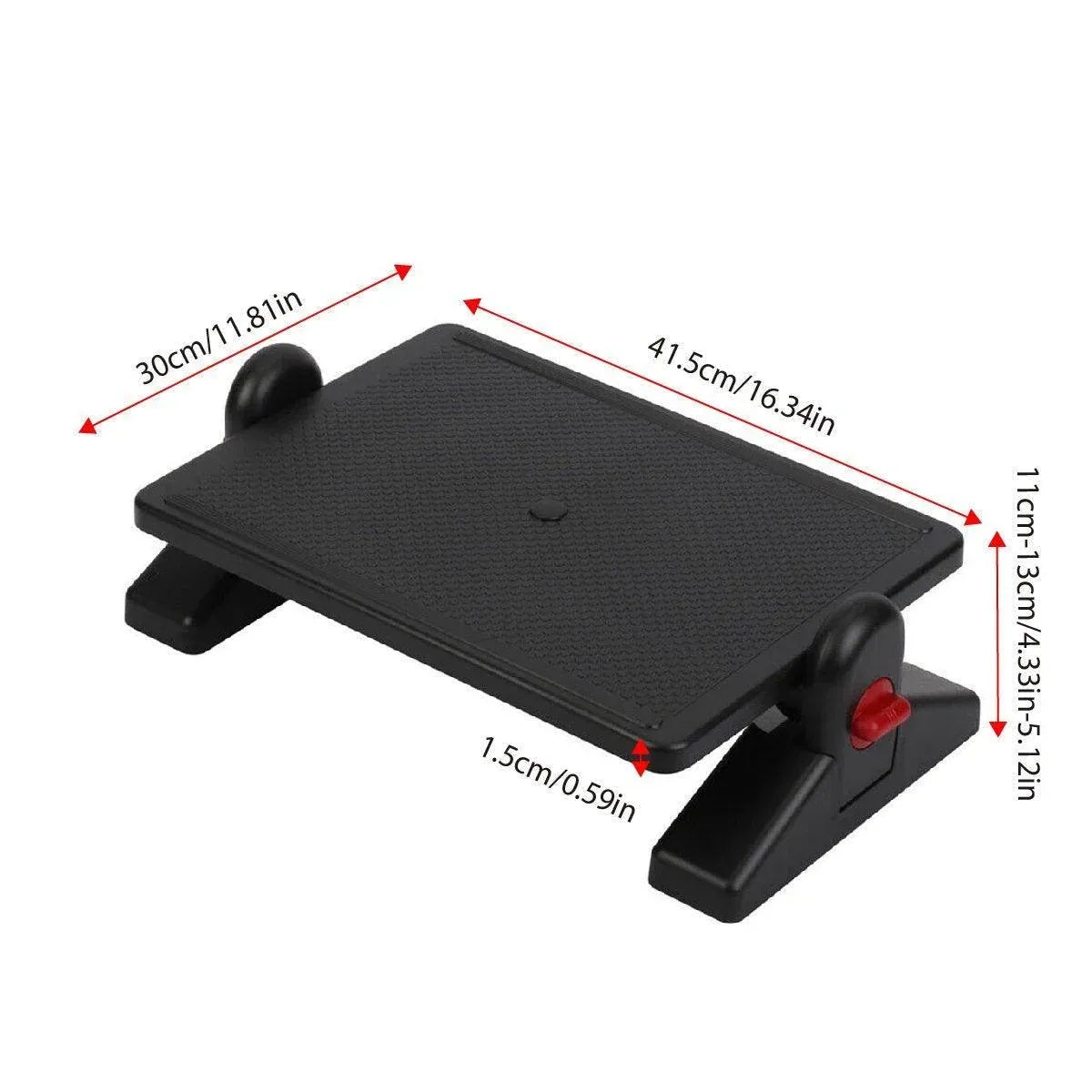 Ergonomic Footrest Stool for Office Foot Pedal Massage Footboard Home