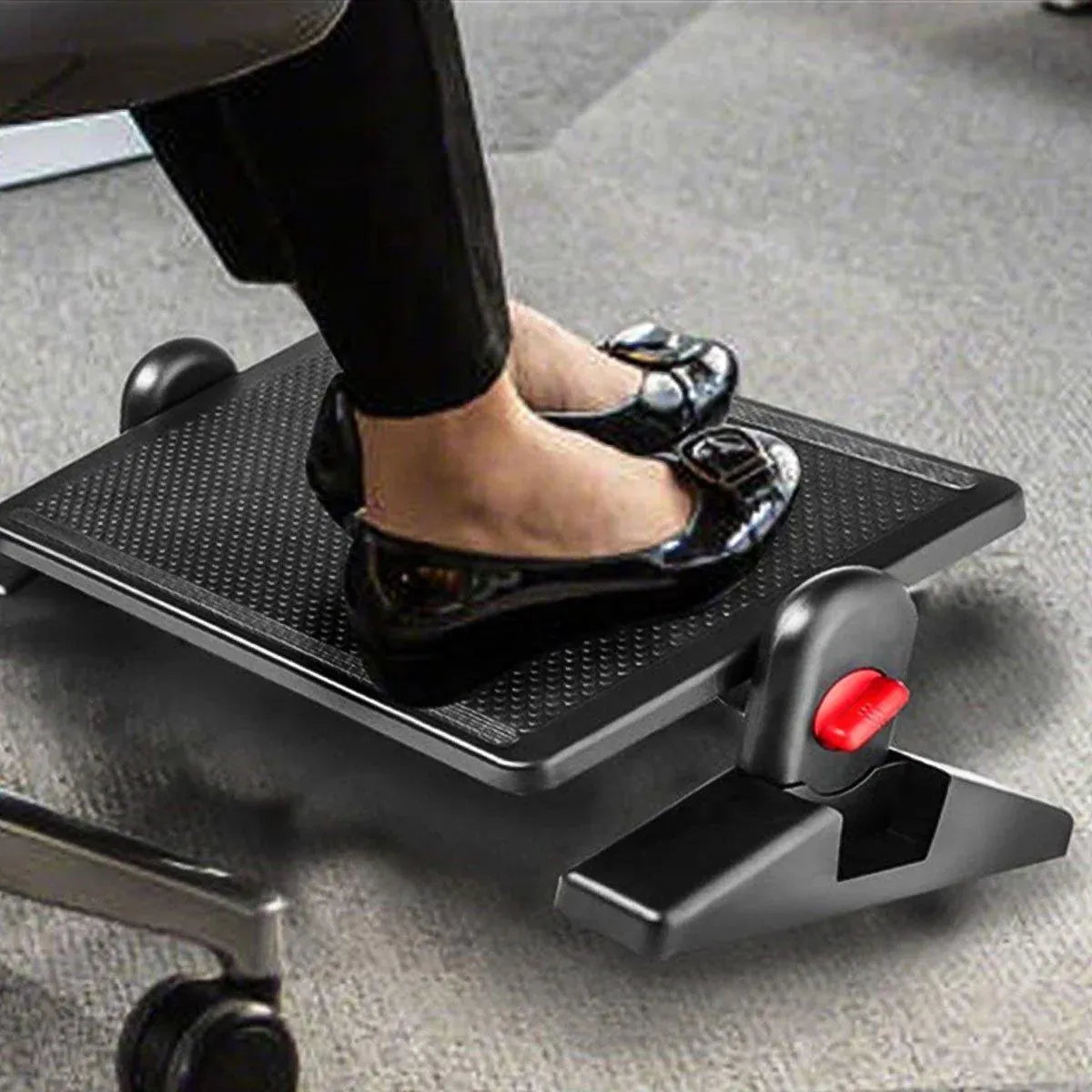 Ergonomic Footrest Stool for Office Foot Pedal Massage Footboard Home