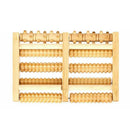 Large Wooden Foot Roller Relaxation Tool for Home or Office Use