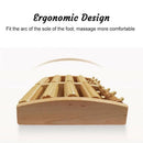 Large Wooden Foot Roller Relaxation Tool for Home or Office Use