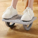 Foot Rest Stool Office Computer Desk Footrest Comfort with Massage Point Household - Grey