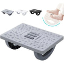 Foot Rest Stool Office Computer Desk Footrest Comfort with Massage Point Household - Grey