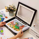 Kids Art Display Frames Set Wooden Artwork Holder 2PCS Children Drawing Storage