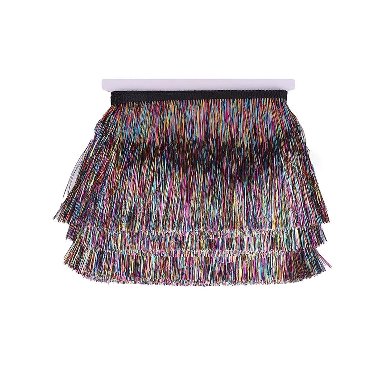 Colourful Tassel Christmas Decoration Accessories Festive Hanging Ornaments for Home