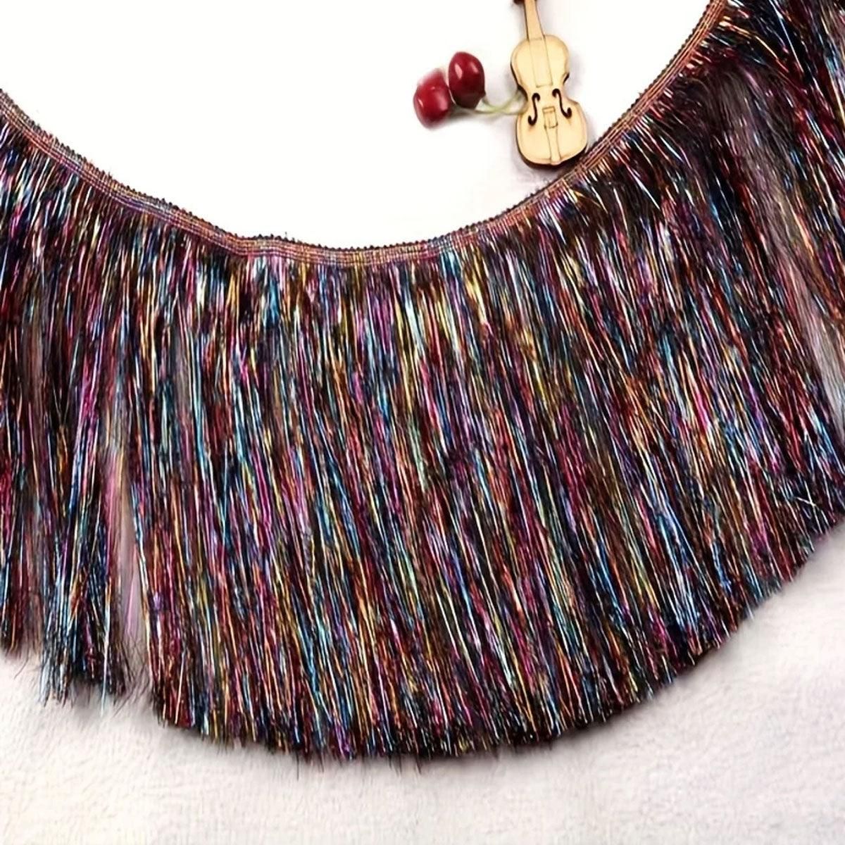 Colourful Tassel Christmas Decoration Accessories Festive Hanging Ornaments for Home