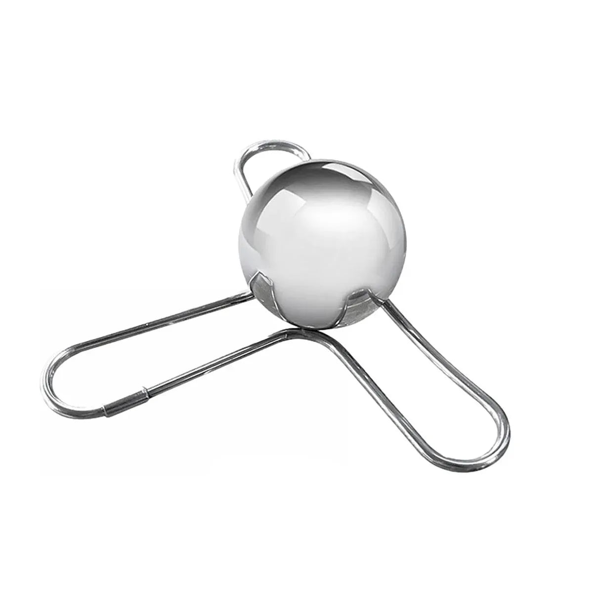 3/4 Forks Stainless Steel Ice Balls Reusable Spherical Whisky Chilling Stones - 3 Forks
