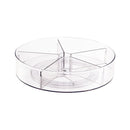 Six Point Fruit Snack Tray With Lid Dried Fruit Nut Candy Box Dustproof Storage