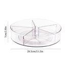 Six Point Fruit Snack Tray With Lid Dried Fruit Nut Candy Box Dustproof Storage