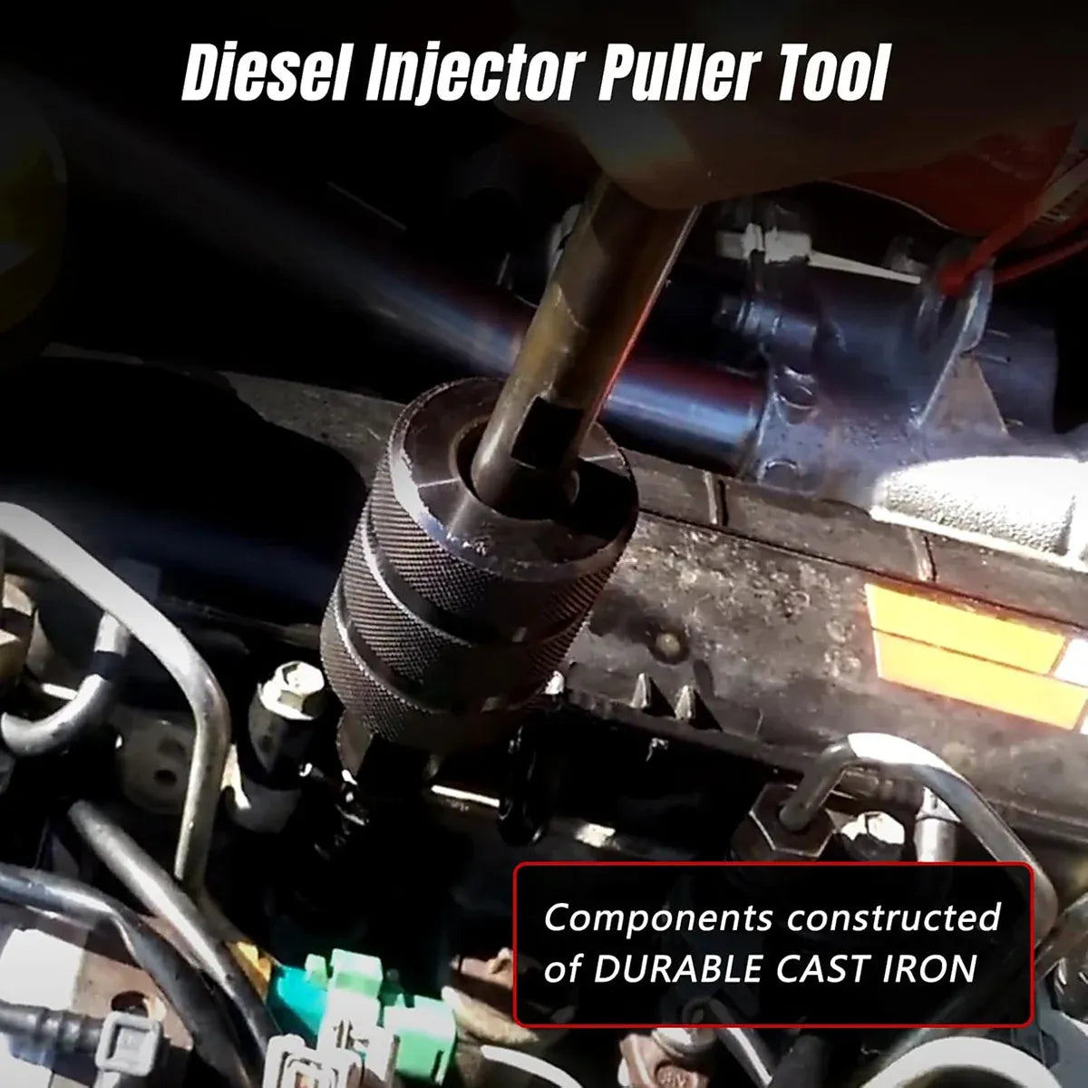 Diesel Engine Fuel Injector Removal Tool Set for Car Truck Repair