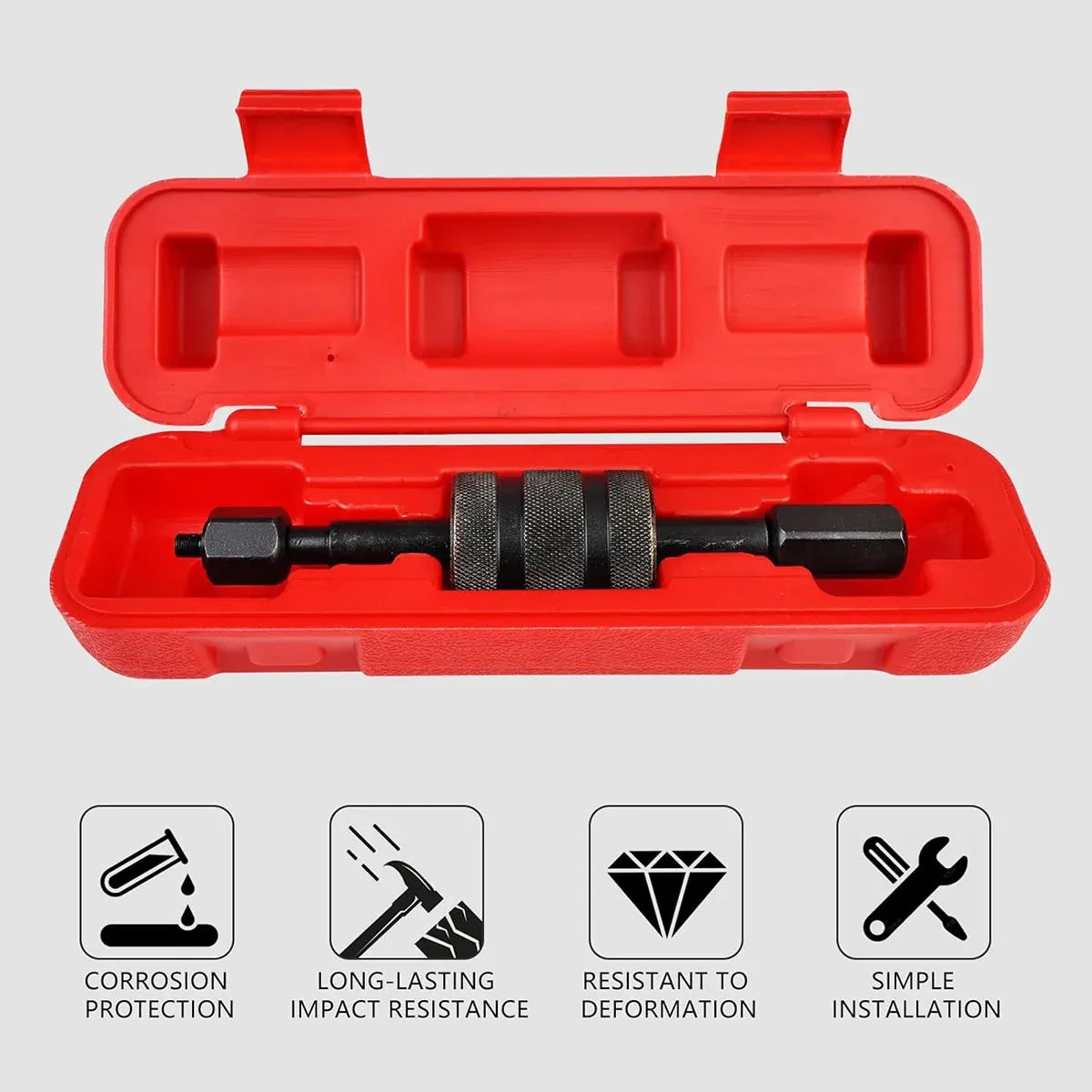 Diesel Engine Fuel Injector Removal Tool Set for Car Truck Repair