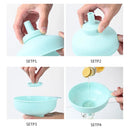 3 in 1 Multi Function Plastic Funnel Set Food Grade for Cooking Baking Liquid