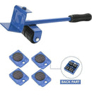 Furniture Lifter and Mover Tool Set 5PCS Heavy Duty Roller Sliders for Moving