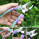 10PCS Garden Tool Kit Shovel Rake Planting Tools Set with Purple Handles Gift