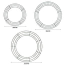 Festive Christmas Wreath Wire 10pcs Small Roll Floral Craft Decoration Supplies - 25cm