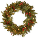 Festive Christmas Wreath Wire 10pcs Small Roll Floral Craft Decoration Supplies - 30cm