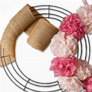 Festive Christmas Wreath Wire 10pcs Small Roll Floral Craft Decoration Supplies - 35cm