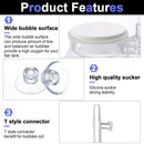Quiet Bubble Stone Aerator Head Fish Tank Oxygen Pump Nano Air Disc Atomizer - Diameter 35MM