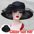 Ladies Large Brim Sun Hat Lightweight Bowler Hat Summer Beach Outdoor Protection