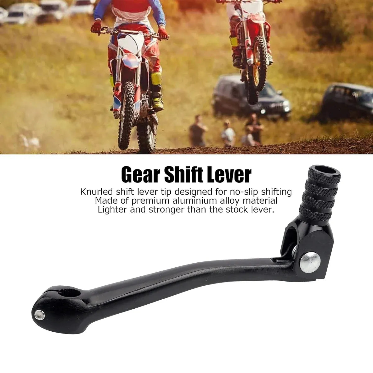 Foldable Gear Shift Lever Replacement for 50-250cc Pit Dirt Bike Off Road Motorcycle - Blue