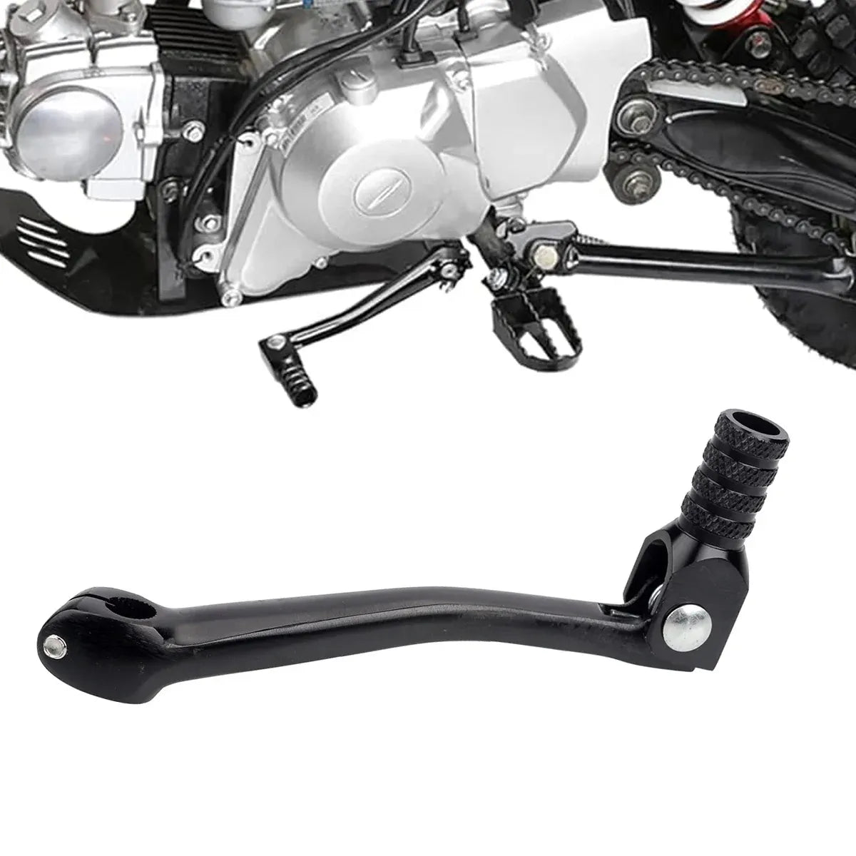 Foldable Gear Shift Lever Replacement for 50-250cc Pit Dirt Bike Off Road Motorcycle - Red