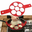 Silicone Non Stick Flipper Pancake Pan Perfect Breakfast Maker Egg Omelette Tool