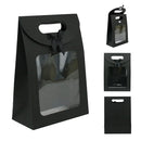 24PCS Bow Gift Boxes with Clear Window Aesthetic for Candy Gift Packaging Use - M