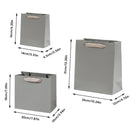 10PCS Gift Bags with Handles Wedding Party Bags High Strength Durable Paper - 26x12x31cm