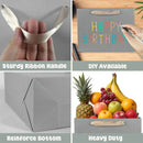 10PCS Gift Bags with Handles Wedding Party Bags High Strength Durable Paper - 26x12x31cm