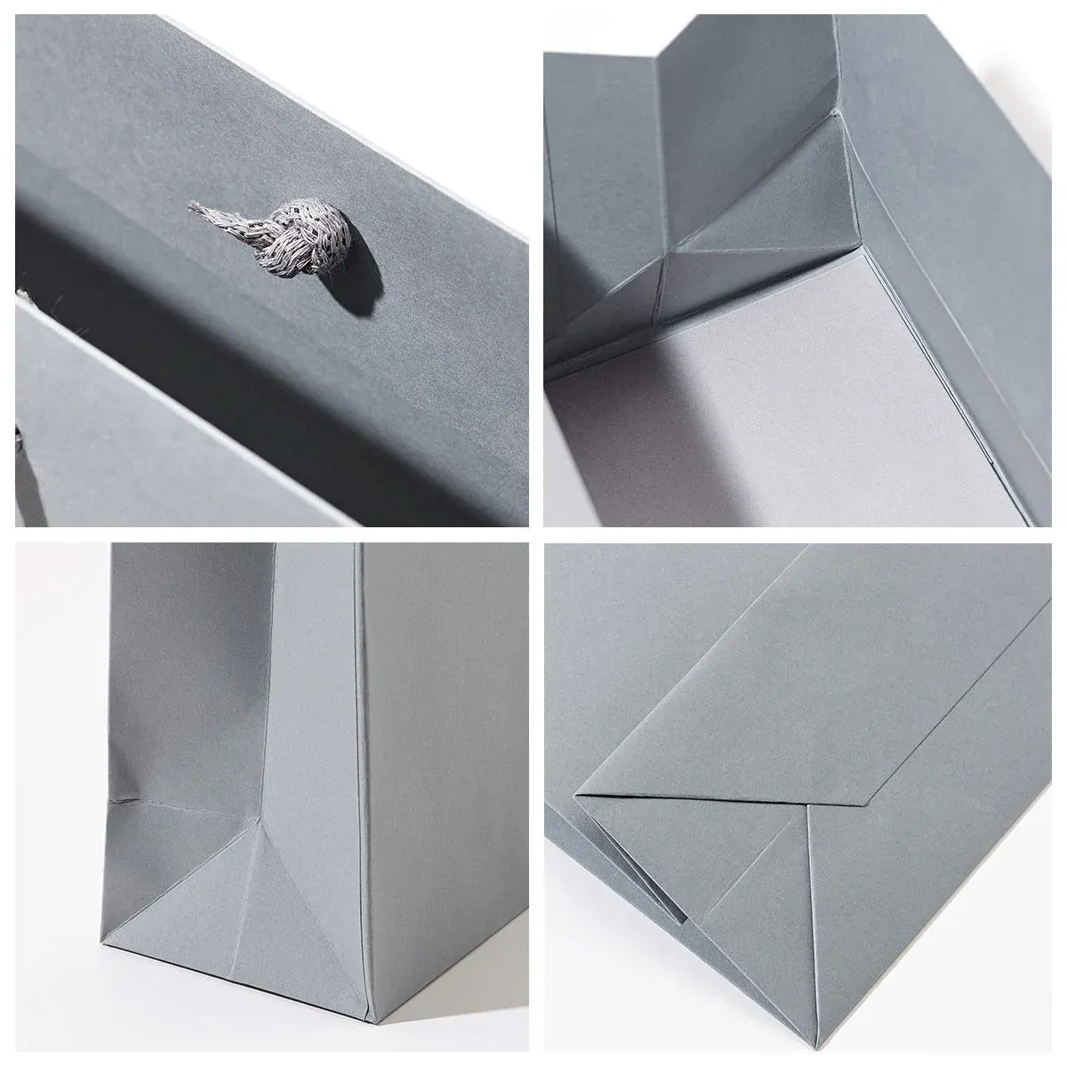 10PCS Gift Bags with Handles Wedding Party Bags High Strength Durable Paper - 26x12x31cm