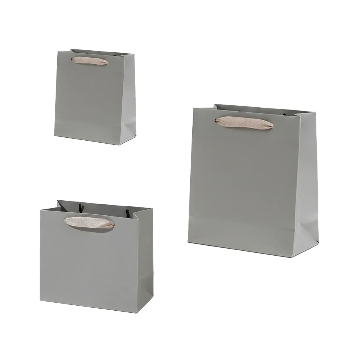 10PCS Gift Bags with Handles Wedding Party Bags High Strength Durable Paper - 20x10x18cm
